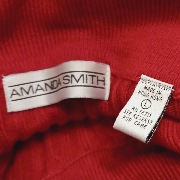 Women's Cowl Neck Long Sleeve Sweater Large - Picture 4 of 8